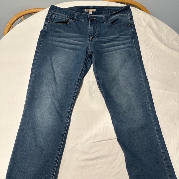 CAbi Denim - CAbi Women’s Jeans Size 6 Medium Wash Straight Leg Stretch Denim